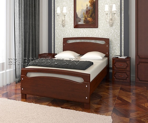 Кровать "Камелия-2" Орех